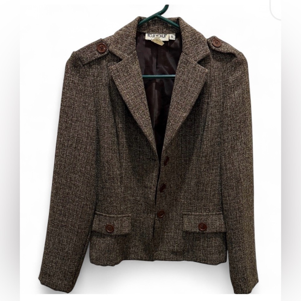 Koji Yohji Classic Brown Blazer size 5